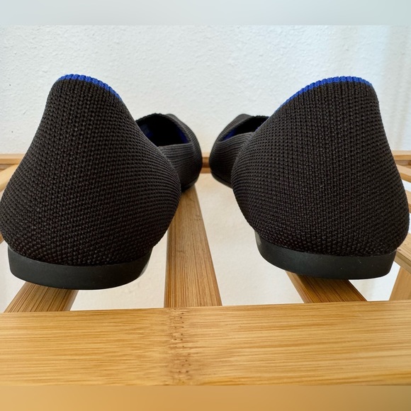 Rothy’s The Point Flat in Black Solid - Picture 6 of 8
